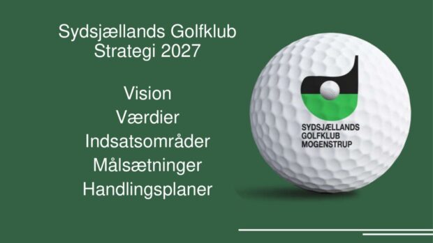thumbnail of Sydsjællands Golfklub Strategi 2027